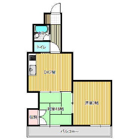 サンシティ丸山Ａ棟の間取り