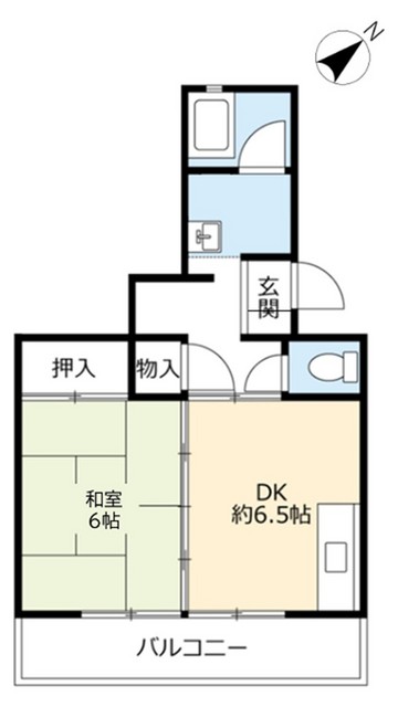 【ＵＲ泉南一丘の間取り】