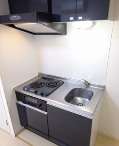 キッチン　2口ガスコンロ