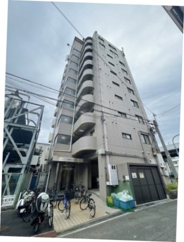 大阪市港区港晴のマンションの建物外観