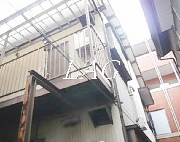 川崎市中原区中丸子のアパートの建物外観