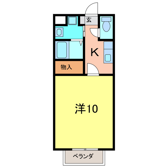 エスペランサ宮地の間取り