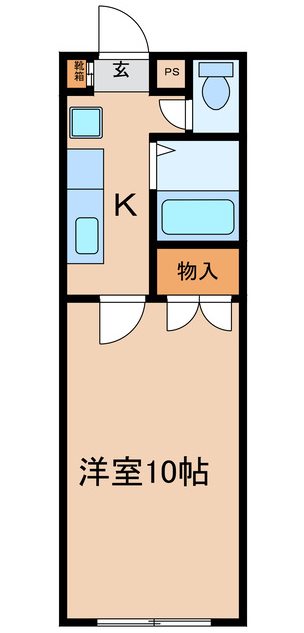 常磐城マンションの間取り