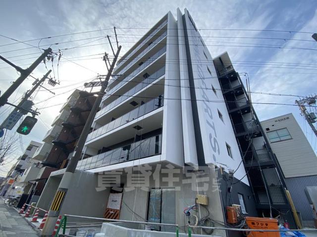 【大阪市都島区内代町のマンションの建物外観】