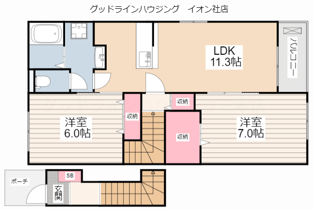 エスペランサの間取り