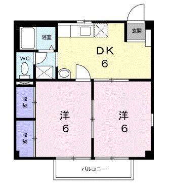 アクティブ杉崎の間取り