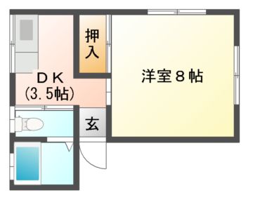 ハートランド柏崎の間取り