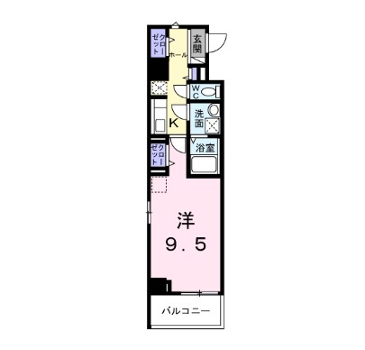 ザ　ベース東姫路の間取り