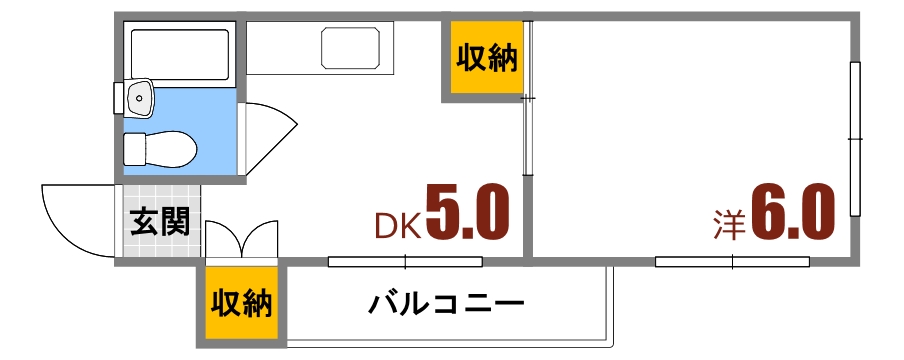 ハイム青崎の間取り