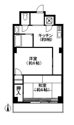 上馬マンションの間取り