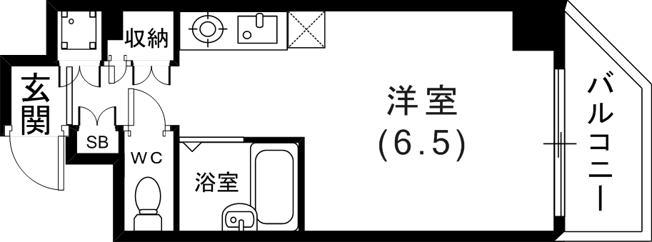 レジデンスSAKURAの間取り