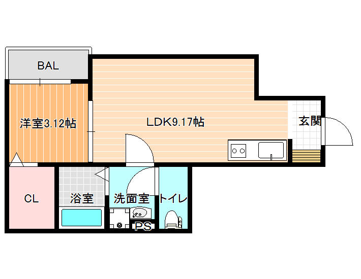 Ｆ+style藤井寺・林6丁目の間取り