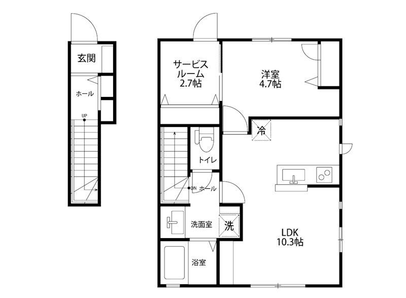 Ｋ－ＦＬＯＷの間取り