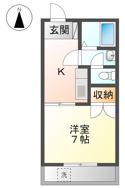 メゾン新栄IIの間取り