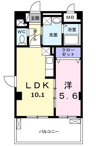 アウリ藤が丘の間取り