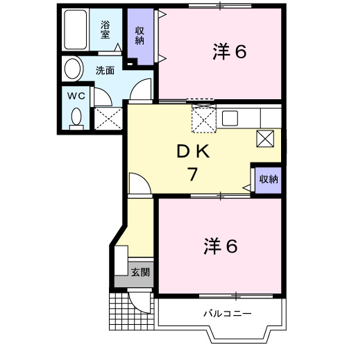 ヒルズ・コートの間取り