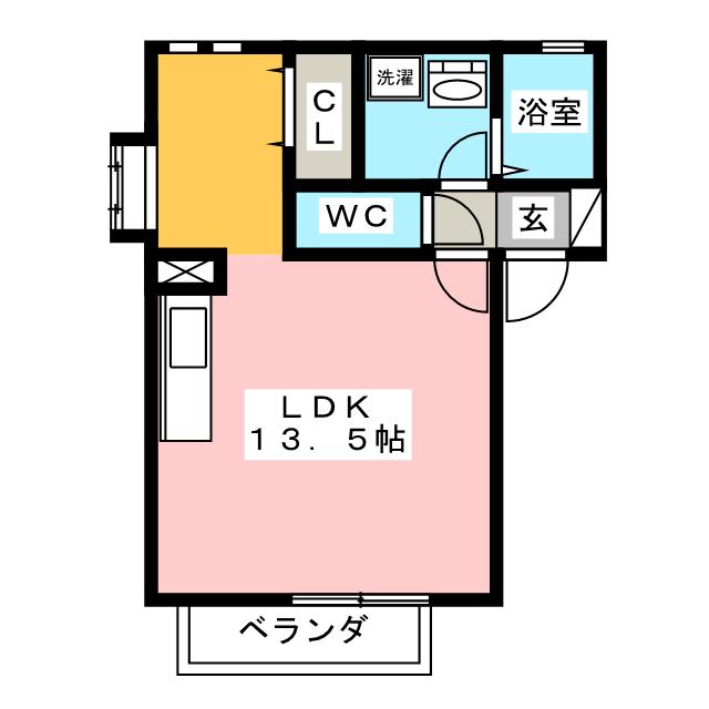 コンフォート巽が丘の間取り