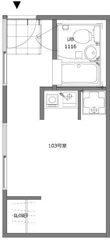 品川ハウスの間取り