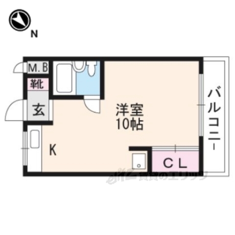 ヴィエント北花山の間取り