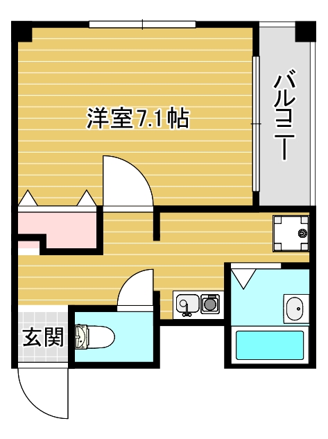 RIO土佐堀の間取り