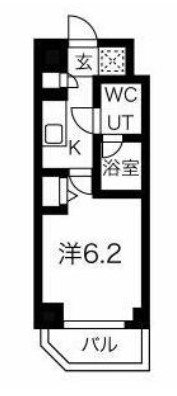 【横浜市港北区大曽根のマンションの間取り】