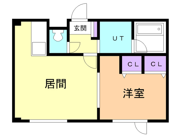 高橋マンションの間取り