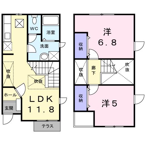 アルファメゾンの間取り