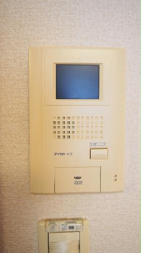 セキュリティ　モニター付きインターホンあり