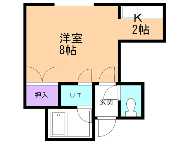 シャネル澄川の間取り