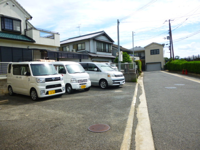 【ハイツプラムナインの駐車場】