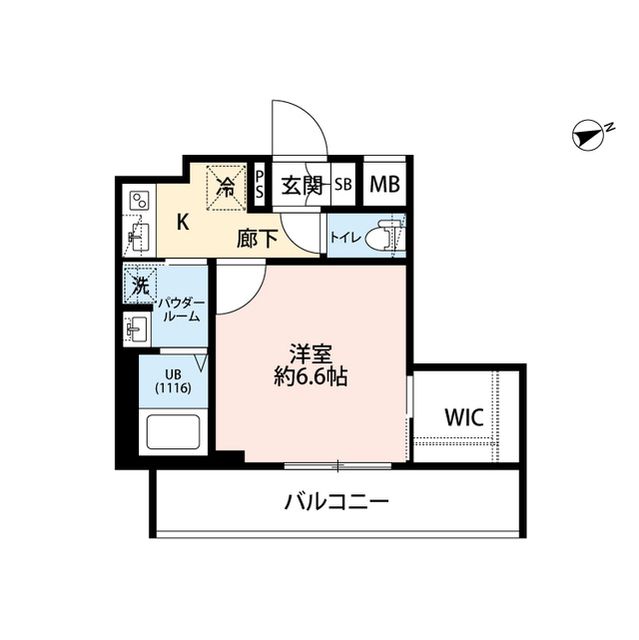 プレール・ドゥーク門前仲町IIの間取り