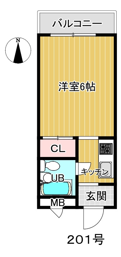 柚樹ハウスの間取り