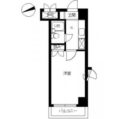 八王子市上野町のマンションの間取り