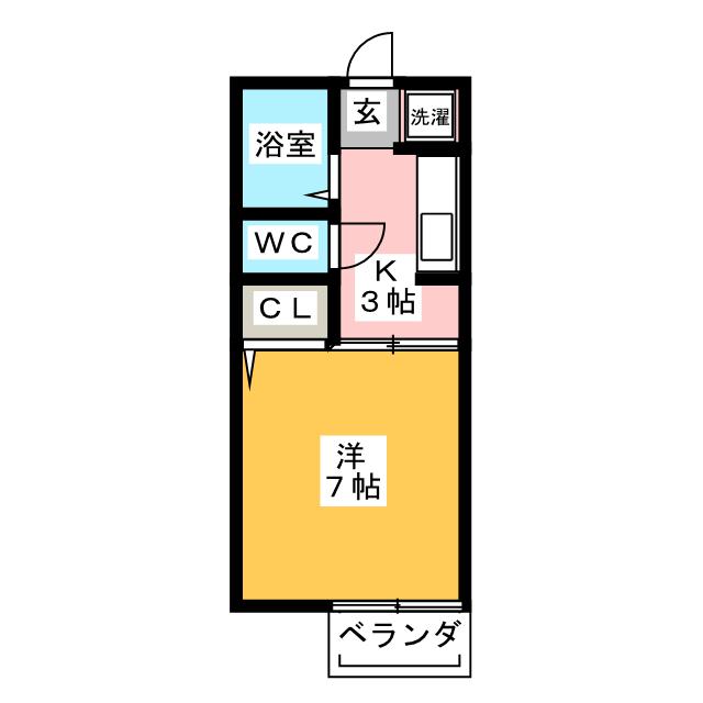 サンシティスズイＣの間取り