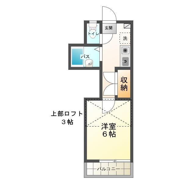 シェルシュＡの間取り