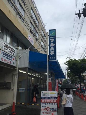 スーパー　マルハチ西宮店（スーパー）まで229m