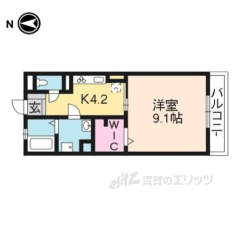 リーブルシャトーの間取り