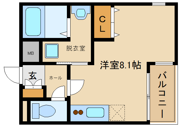 ステラウッド春日の間取り