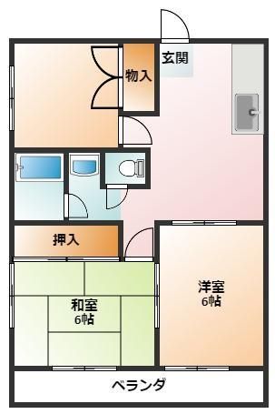 シャトータナカの間取り