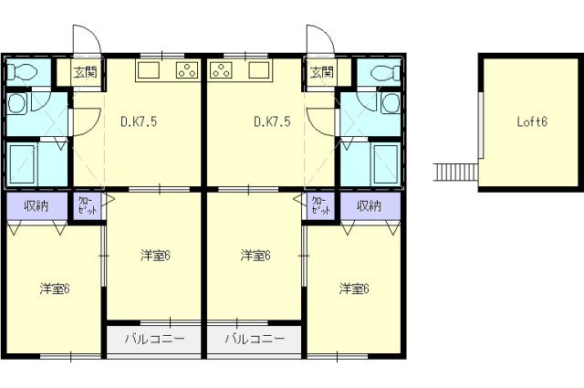 エスペランサの間取り