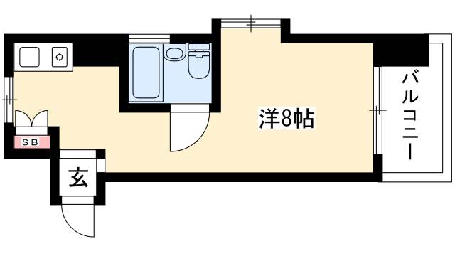 パリーマンションの間取り