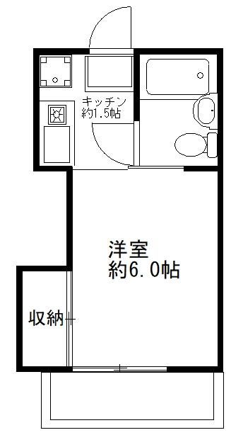 横浜市港北区日吉本町のマンションの間取り