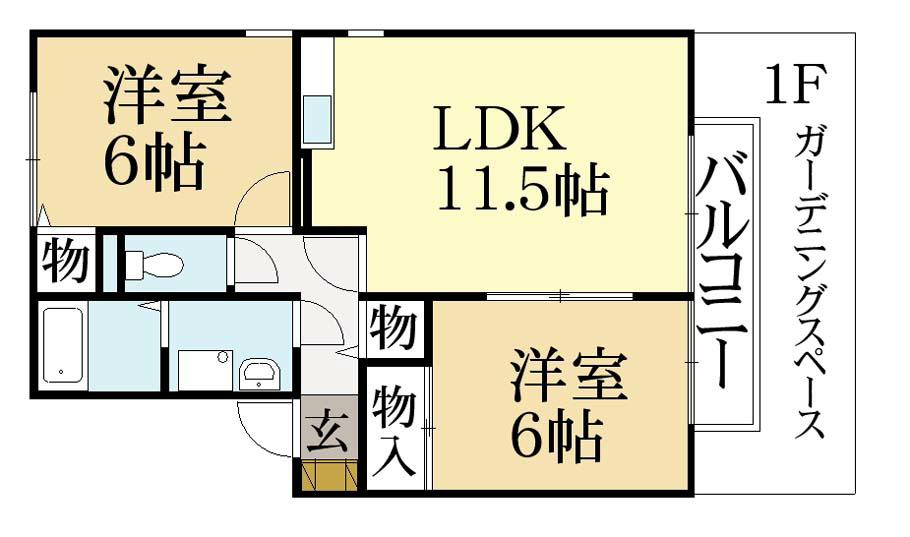 セレファミールの間取り