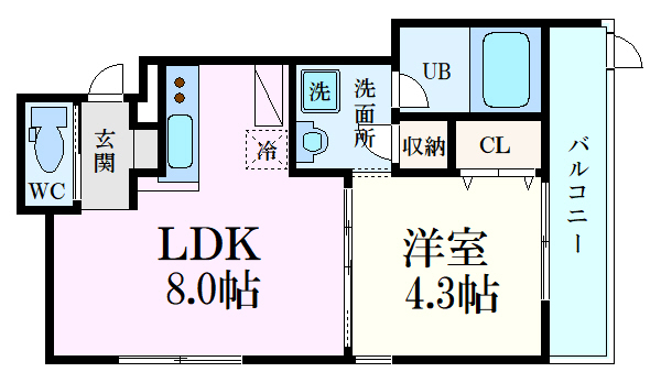 ＥＴＥＲＮＯ江波の間取り