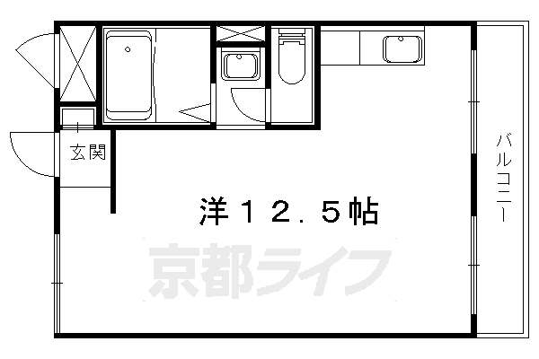 コープみささぎの間取り