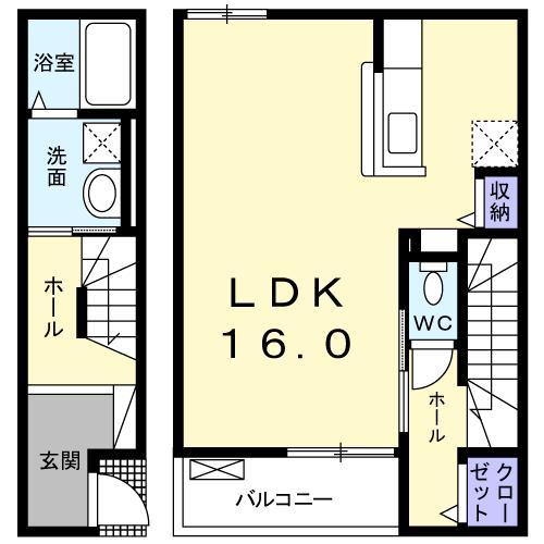 アスト竹原の間取り