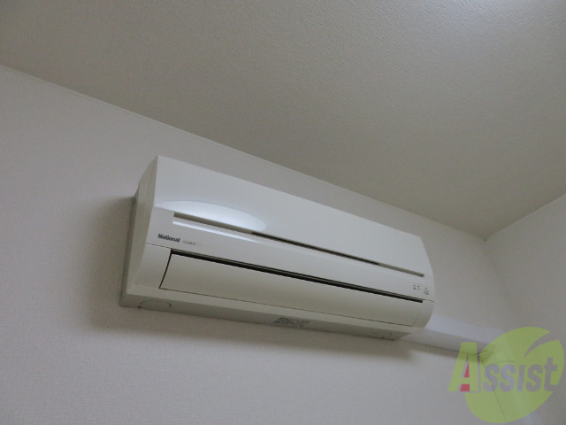 その他設備　エアコンが付いていますので寒暖対策もばっちり。