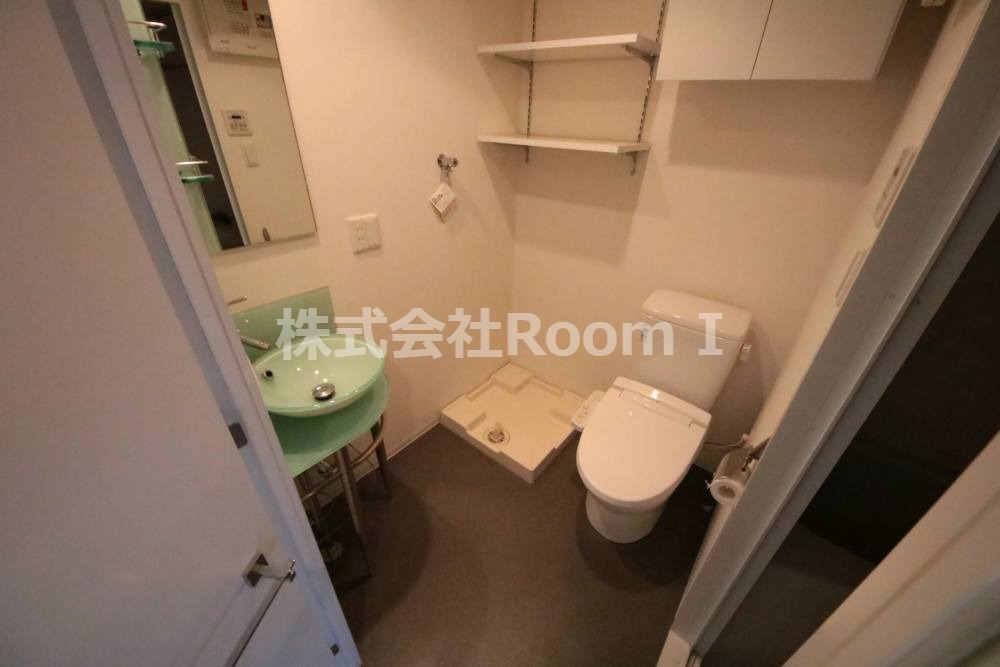 洗面設備　洗面所です