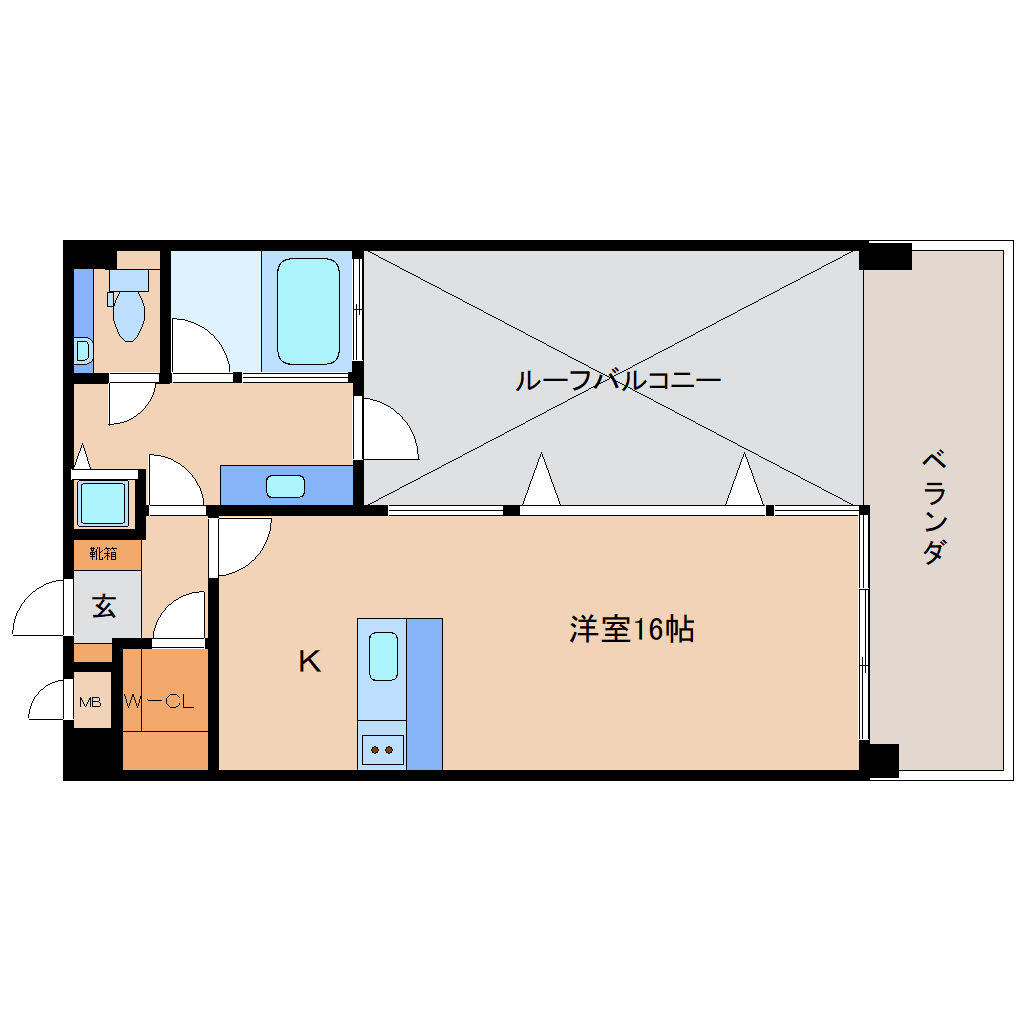 fortunaヤマダの間取り