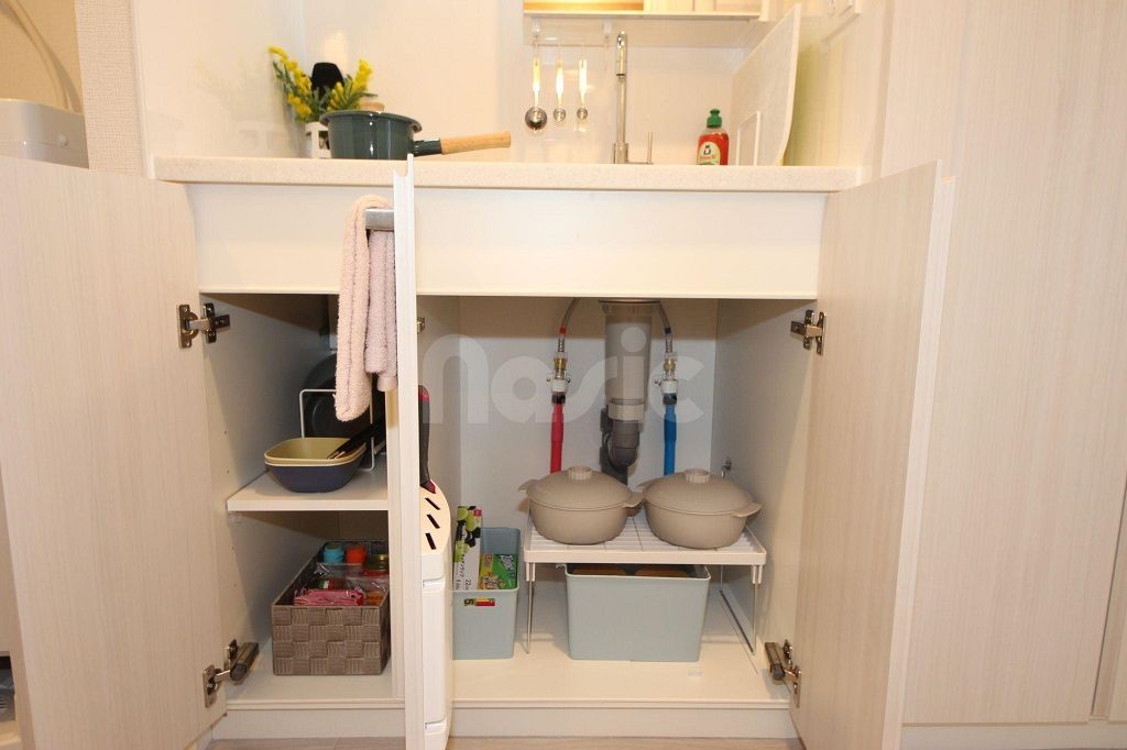 収納　キッチン下収納（小物調度品はつきません）